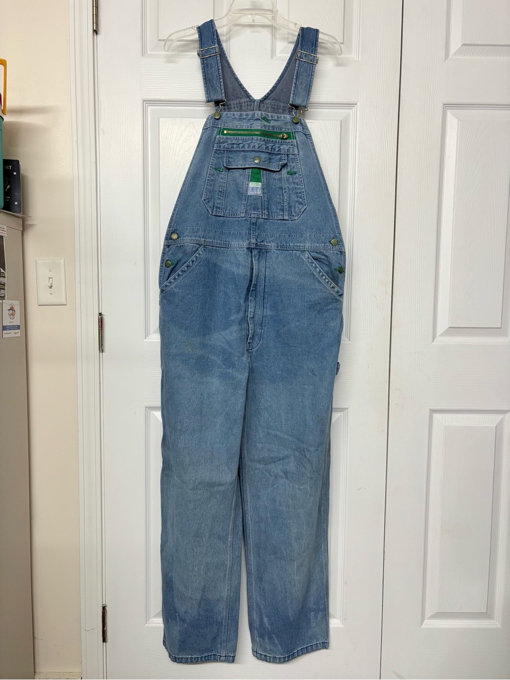 Liberty Denim Bib Overalls Blue Classic Carpenter 38x32